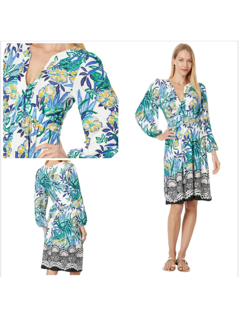 Lilly Pulitzer Wexlee Dress Size 10 in Golden Hour Glam